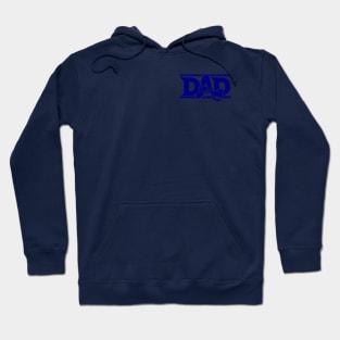 DnD DAD (shirt pocket size) (blue) Hoodie